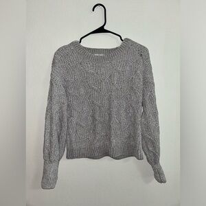 Gray sweater